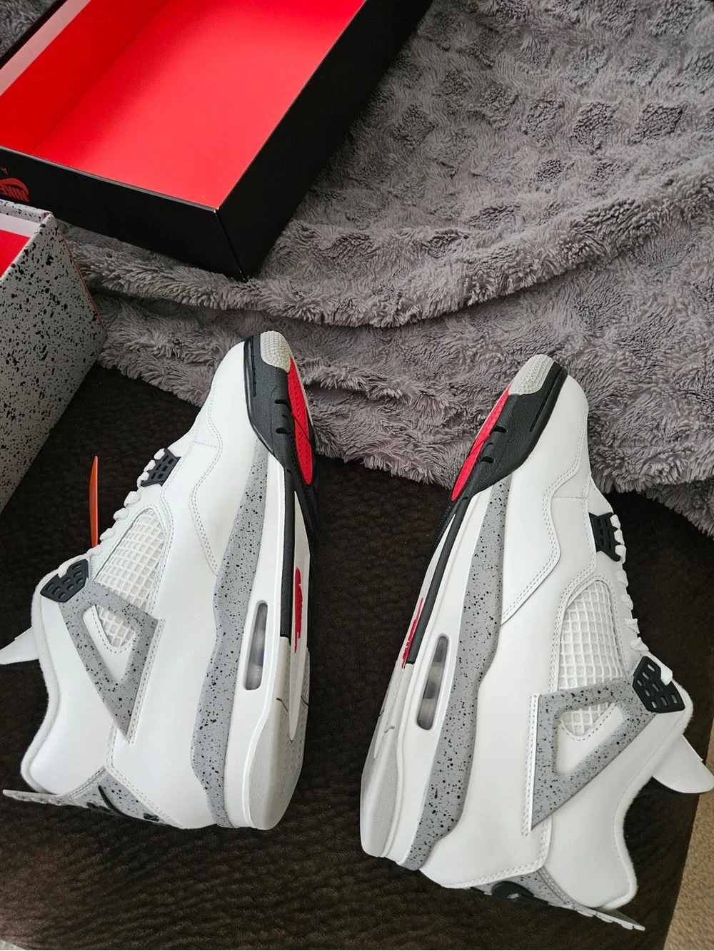 Air Jordan 4 Retro White Cement - OBO!!!